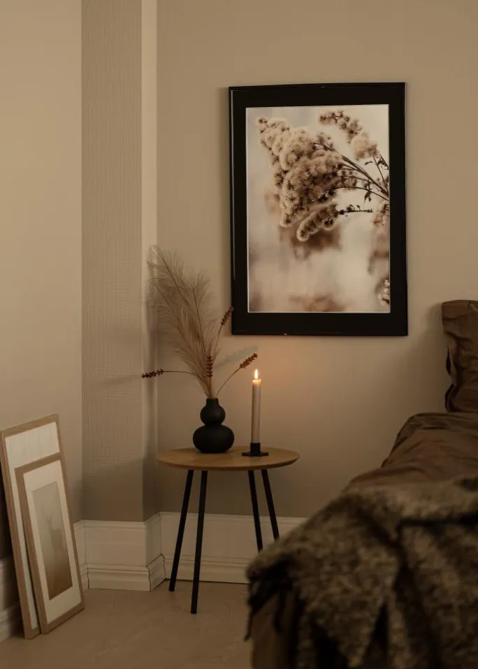 Ramme Victoria Sort 70x100 cm - Passepartout Sort 62x85 cm