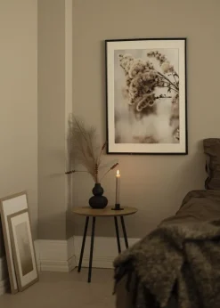 Ramme Victoria Sort 40x50 cm - Passepartout Hvid 30x40 cm