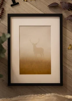 Ramme Vivaldi Sort - Valgfri Størrelse (Plexiglas)