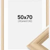 Ramme Västkusten Eg 50x70 cm - Passepartout Hvid 16x23 inches