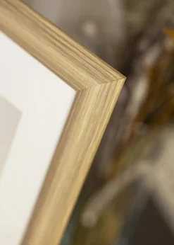 Ramme Västkusten Eg 40x60 cm - Passepartout Hvid 32,9x48,3 cm (A3+)