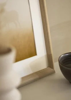 Ramme Västkusten Eg 30x30 cm - Passepartout Hvid 8x8 inches