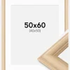 Ramme Västkusten Eg 50x60 cm - Passepartout Hvid 41x51 cm