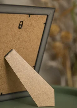 Ramme Västkusten Guld 13x18 cm - Passepartout Sort 9x12 cm