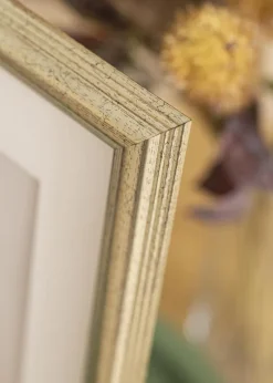 Ramme Västkusten Sølv 70x100 cm - Passepartout Hvid 61x91,5 cm