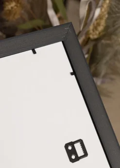 Ramme Västkusten Sølv 60x60 cm - Passepartout Hvid 50x50 cm