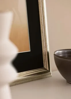 Ramme Västkusten Sølv 70x100 cm - Passepartout Sort 62x93 cm