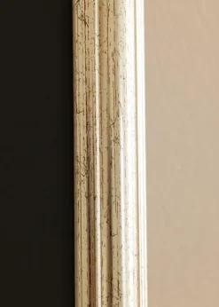 Ramme Västkusten Sølv 70x100 cm - Passepartout Sort 62x93 cm