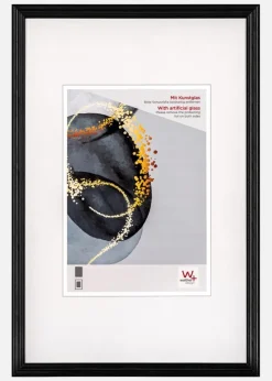 Ramme Walther Select Akrylglas Sort 13x18 cm