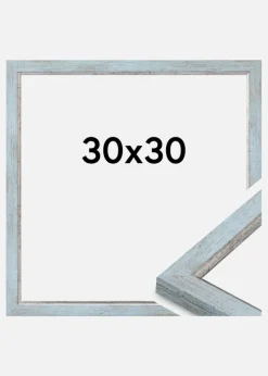 Ramme Whitby Akrylglas Blå 30x30 cm