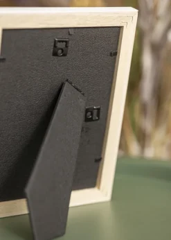 Ramme White Wood 20x30 cm - Passepartout Hvid 15x22 cm