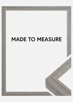 Ramme Wood Selection Grey II - Valgfri Størrelse (Akrylglas)