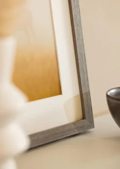 Ramme Wood Selection Grey II - Valgfri Størrelse (Akrylglas)