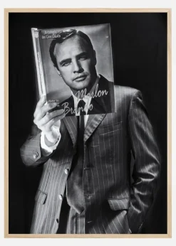 Reading like a cinema star Plakat (21x29.7 cm (A4))