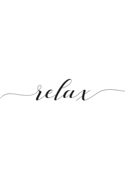 Relax Plakat (21x29.7 cm (A4))