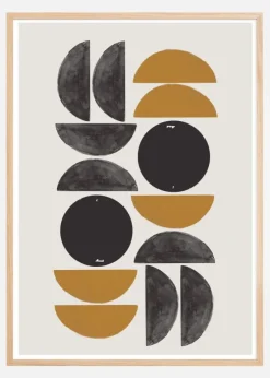 Retro Composition Plakat (21x29.7 cm (A4))