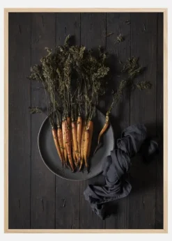 Roasted Carrots Plakat (21x29.7 cm (A4))