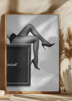 Rock n Legs Plakat (21x29.7 cm (A4))