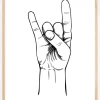 Rocknroll Plakat (21x29.7 cm (A4))