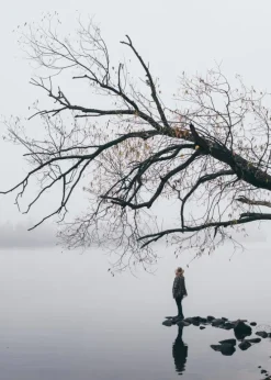 Rocks by the Water Plakat (21x29.7 cm (A4))