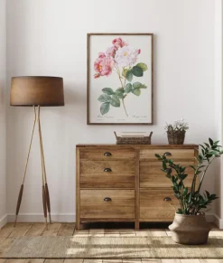 Rosa Damascena Plakat (21x29.7 cm (A4))