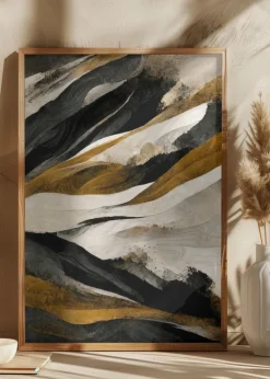 Rough Mountains Plakat (21x29.7 cm (A4))