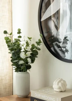 Rund Ramme Akrylglas Sort 30 cm Ø