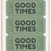 Sage Green Good Times Tickets Plakat (21x29.7 cm (A4))