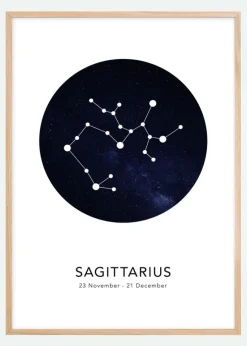 Sagittarius Plakat (21x29.7 cm (A4))