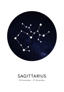 Sagittarius Plakat (21x29.7 cm (A4))
