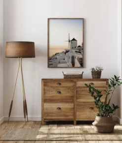 Santorini Plakat (21x29.7 cm (A4))