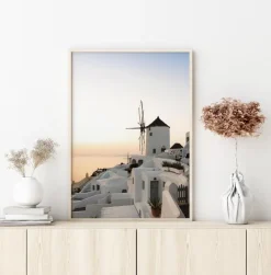 Santorini Plakat (21x29.7 cm (A4))