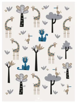 Savannah - Beige Plakat (30x40 cm)