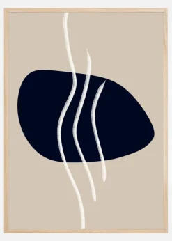 Scandi Abstract 2 Plakat (21x29.7 cm (A4))