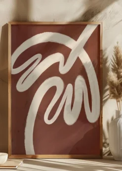 Simple Palm Tree Plakat (21x29.7 cm (A4))