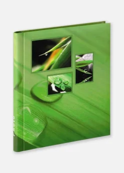 Singo Album Selvhæftende Grøn (20 Hvide sider / 10 blade)