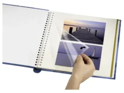 Singo Album Selvhæftende Grøn (20 Hvide sider / 10 blade)