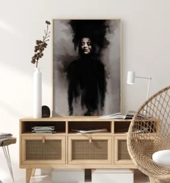 Smokey Face Plakat (21x29.7 cm (A4))