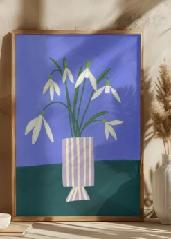 Snowdrops Plakat (21x29.7 cm (A4))