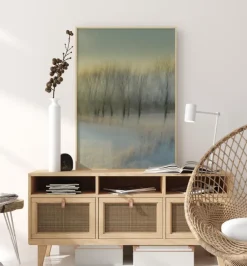 Snowy Morning Plakat (21x29.7 cm (A4))