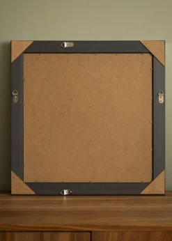 Spejl Alice Sølv 48x48 cm