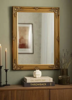 Spejl Antique Guld 62x82 cm