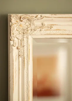 Spejl Antique Hvid 62x82 cm