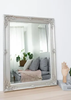 Spejl Antique Sølv 62x82 cm