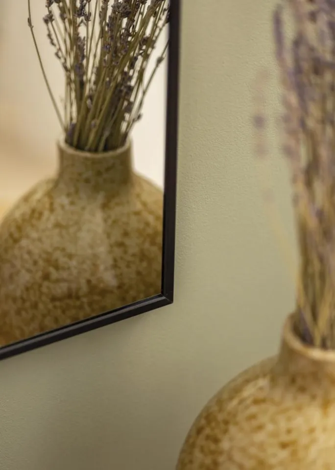 Spejl Arch Sort 40x140 cm