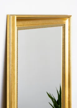 Spejl Baroque Klassisk Guld 75x165 cm
