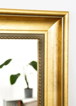Spejl Baroque Klassisk Guld 75x165 cm