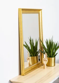 Spejl Baroque Klassisk Guld 64x84 cm