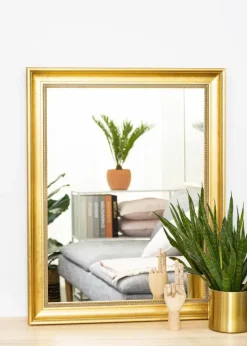 Spejl Baroque Klassisk Guld 75x95 cm
