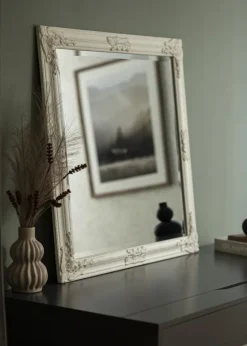 Spejl Bologna Hvid 80x80 cm